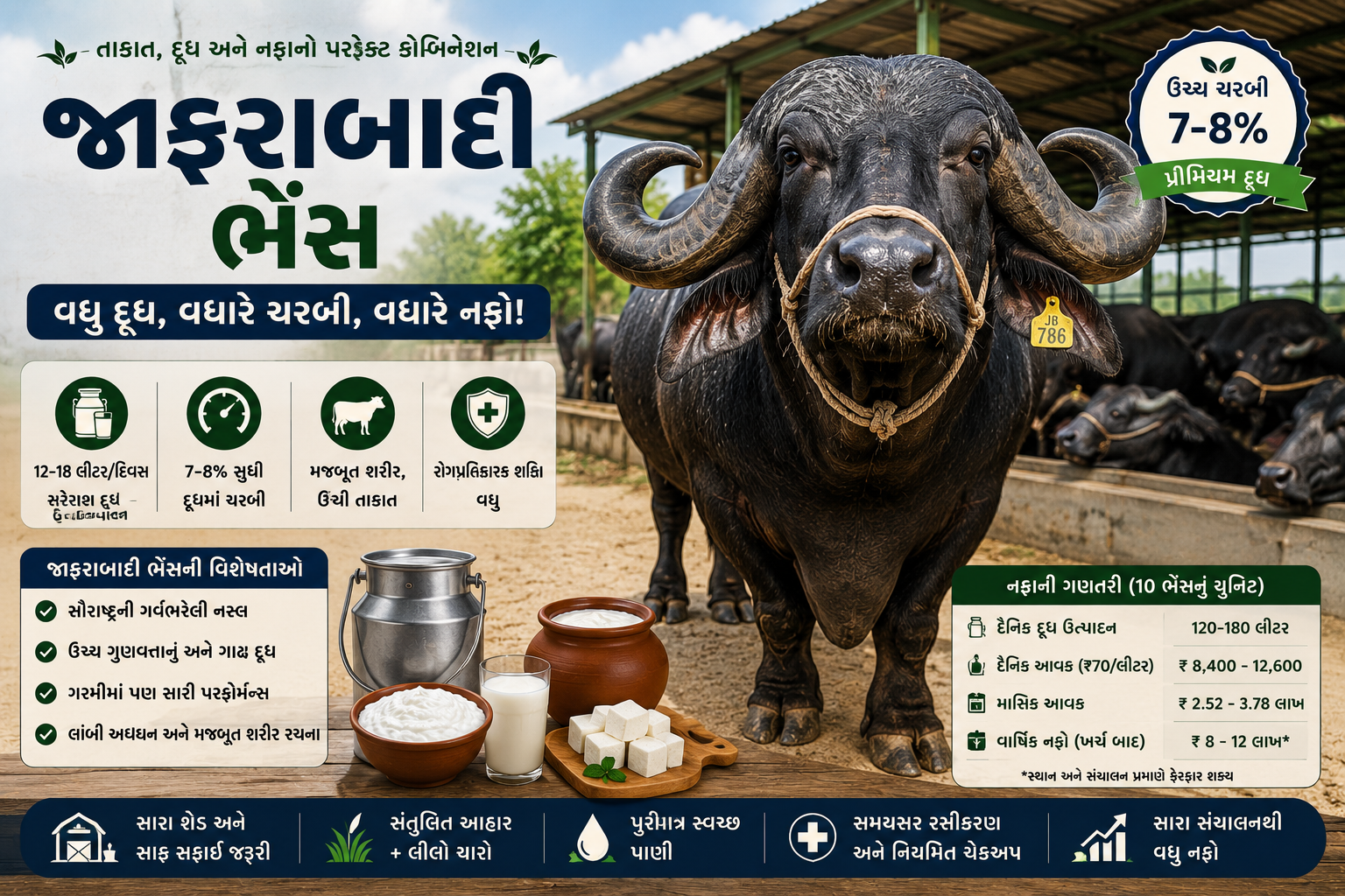 જાફરાબાદી ભેંસ