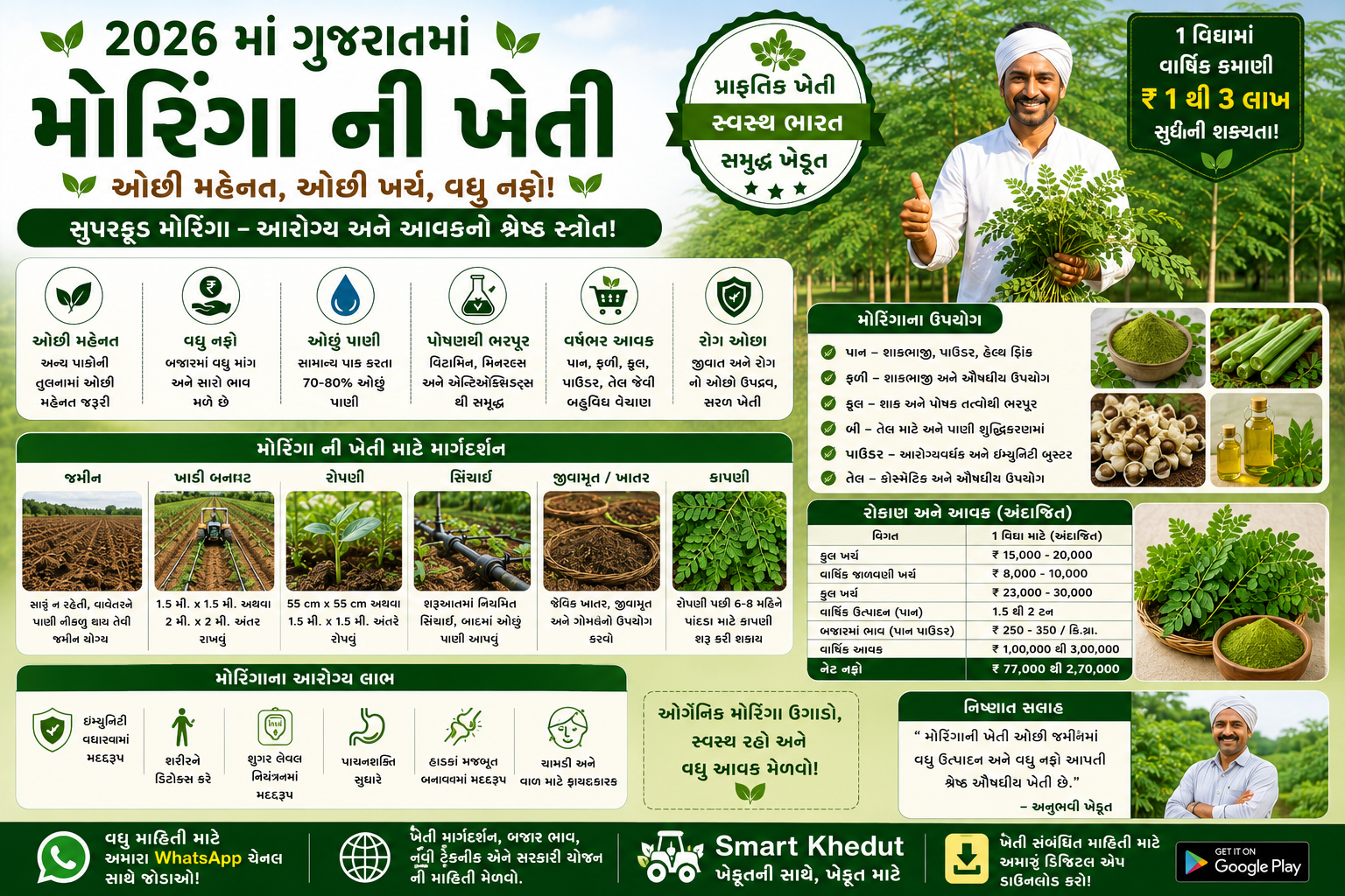 સરગવાની ખેતી