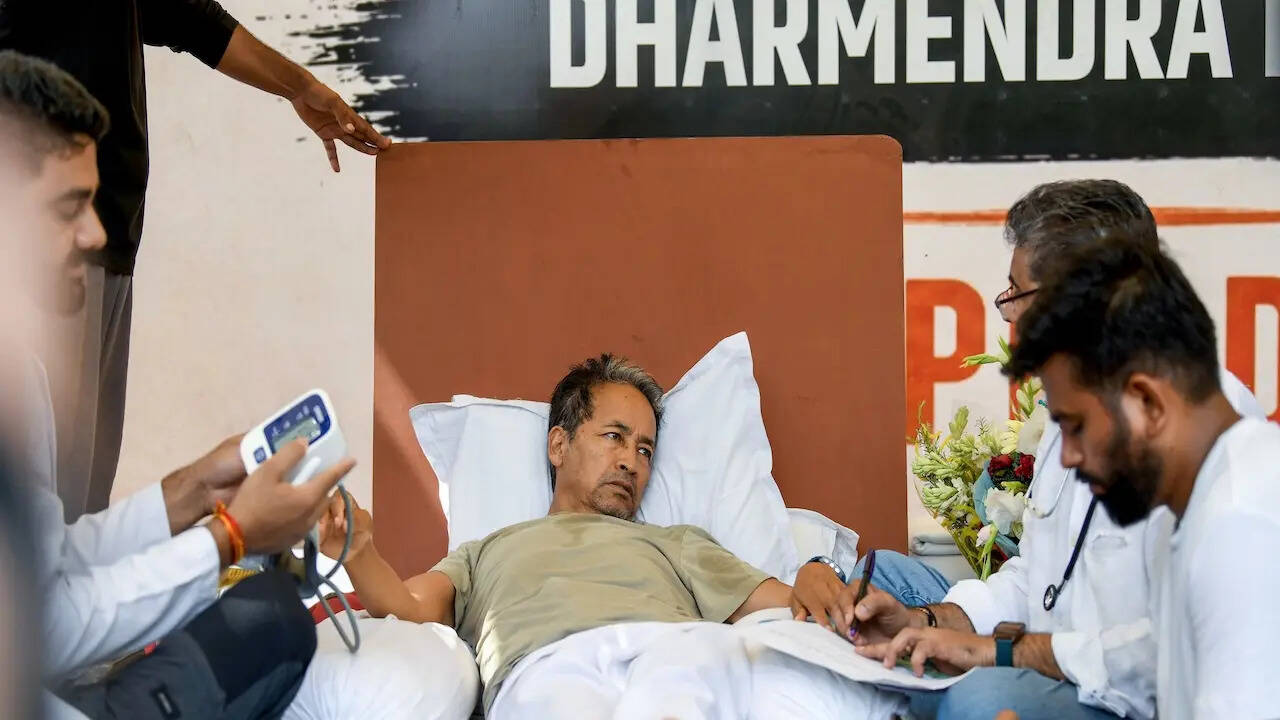 Cockroach Party's Dipke Calls Govt 'Cruel' for Ignoring Sonam Wangchuk's Health as Activist Enters Day 18 of Hunger Strike