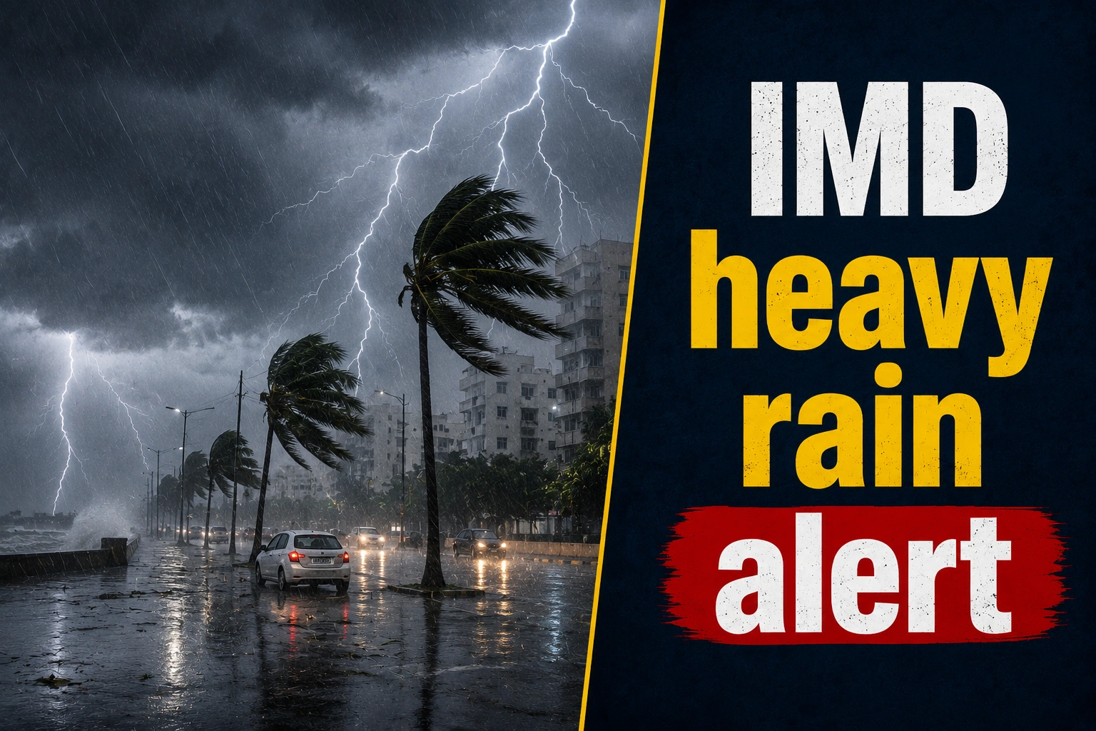 IMD heavy rain alert: Very heavy rain, strong winds and lightning alert issued in more than 20 states