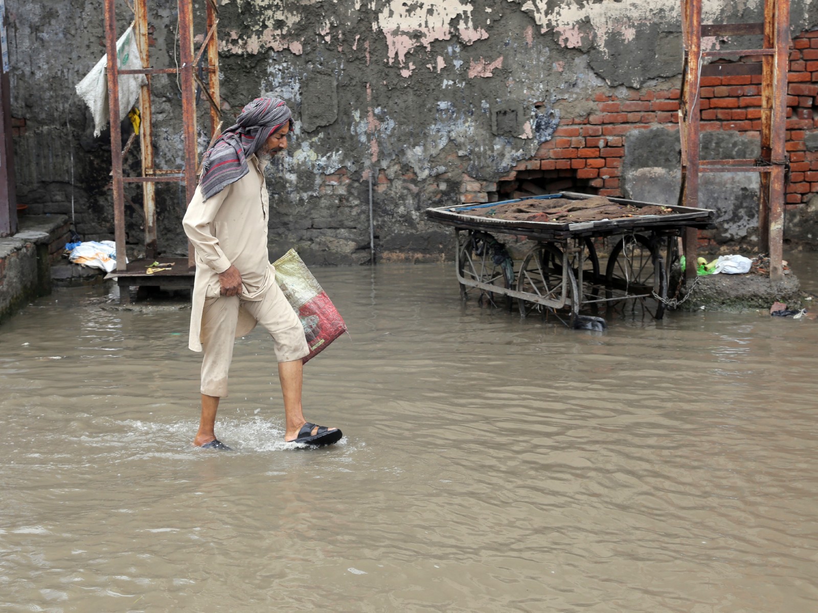 heavy monsoon rains cause widespread flooding and damage across india