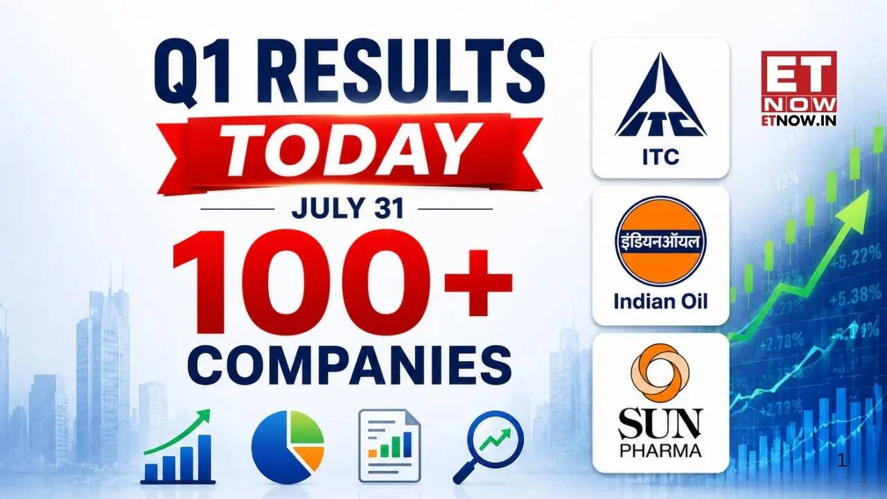 Q1 Results Today: ITC, Maruti Suzuki, Sun Pharma, Indian Oil, Gail, Bajaj Finserv among 100+ quarterly earnings on July 31