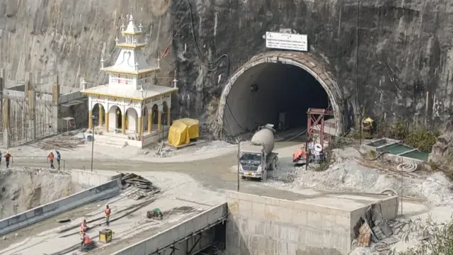 Uttarkashi: Worker Killed After Shotcrete Lining Collapses Inside Silkyara Tunnel, Administration On Alert