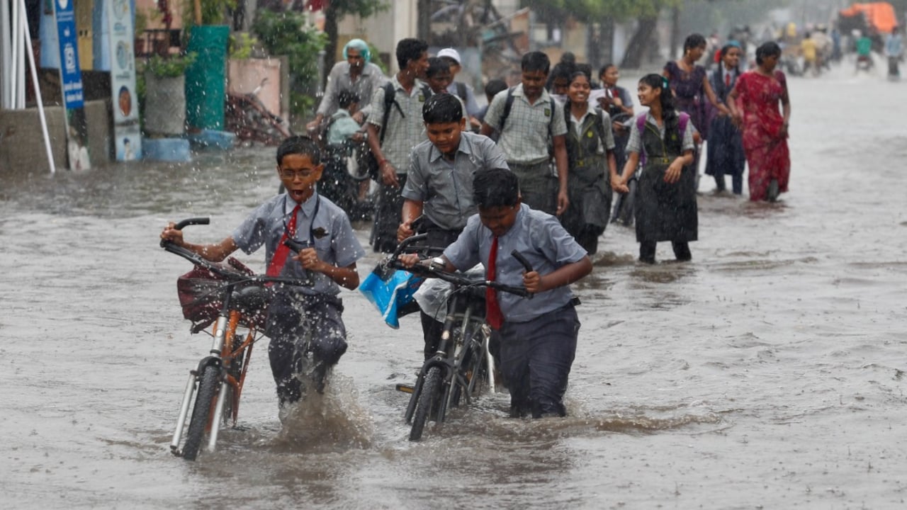 IMD red alert for Gujarat: Schools, colleges shut in Ahmedabad, Vadodara, Surat, other districts