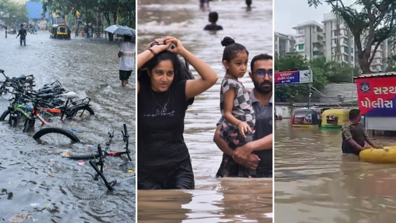 Gujarat rains: Entry to lakefront gardens in Ahmedabad banned till August 2; 3 killed in Navsari electrocution