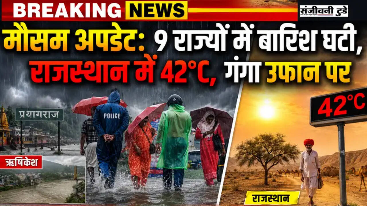 Changing Monsoon Patterns: Heat Waves and Rising River Levels Across India