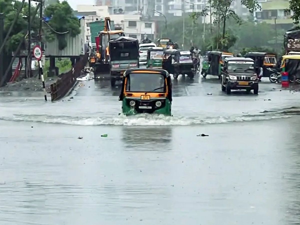 Gujarat Weather Today, August 2: IMD Predicts Torrential Rainfall, Thunderstorms and Gusty Winds Across the State – Check Official Advisory, Weather Forecast & Latest Update