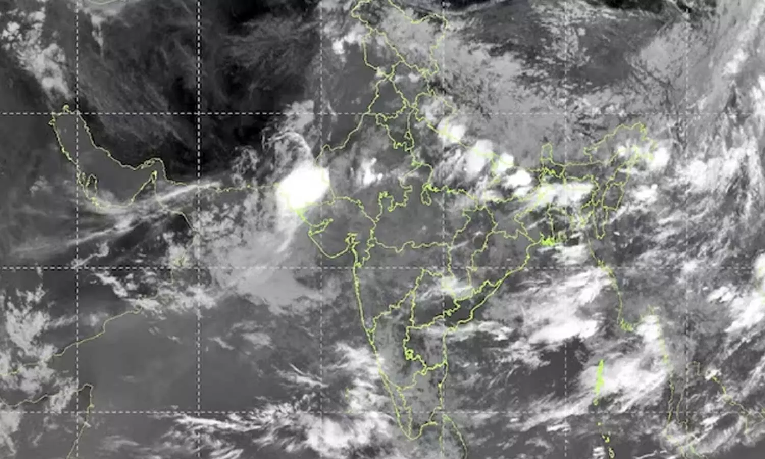 Satellite captures strange image, rain deficit at 11%
