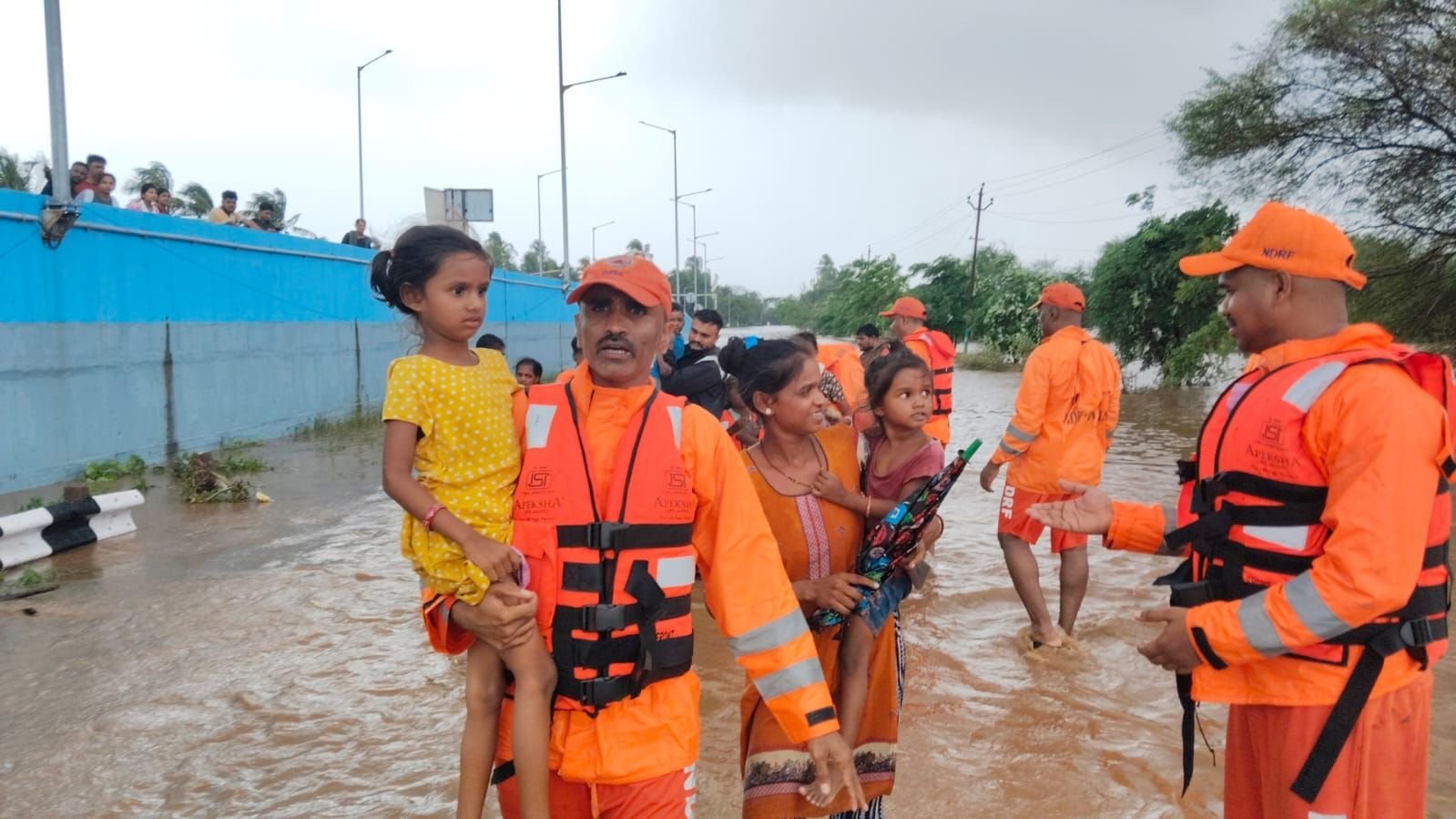 NDRF rescue 245, evacuate 852 in flood ops in Gujarat and two UTs