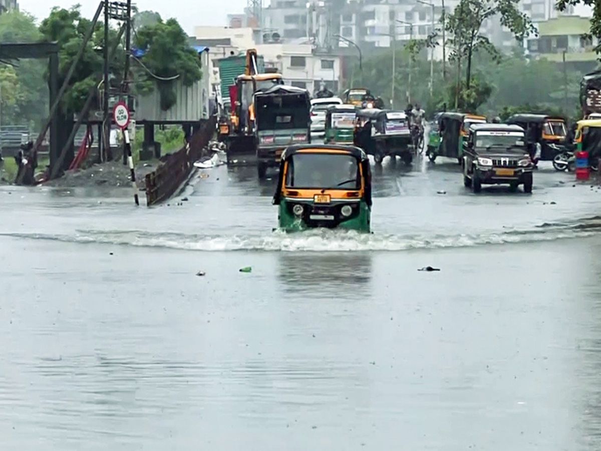Gujarat Rain Alert Today (1 August): IMD Issues Red Alert For Ahmedabad, Vadodara, 13 Other Districts As Surat Receives 24 Inches Of Rain