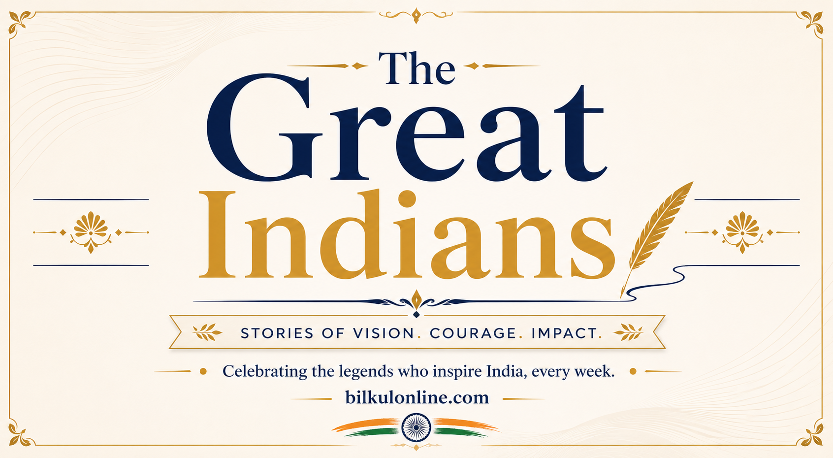 The Great Indians – Dr. Verghese Kurien