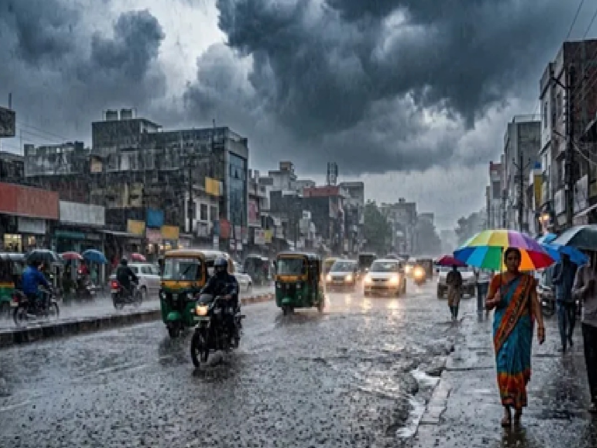 Bay Of Bengal System Covers Two-Thirds Of India In Dense Cloud Cover, IMD Issues Flash Flood Warnings Across Multiple States