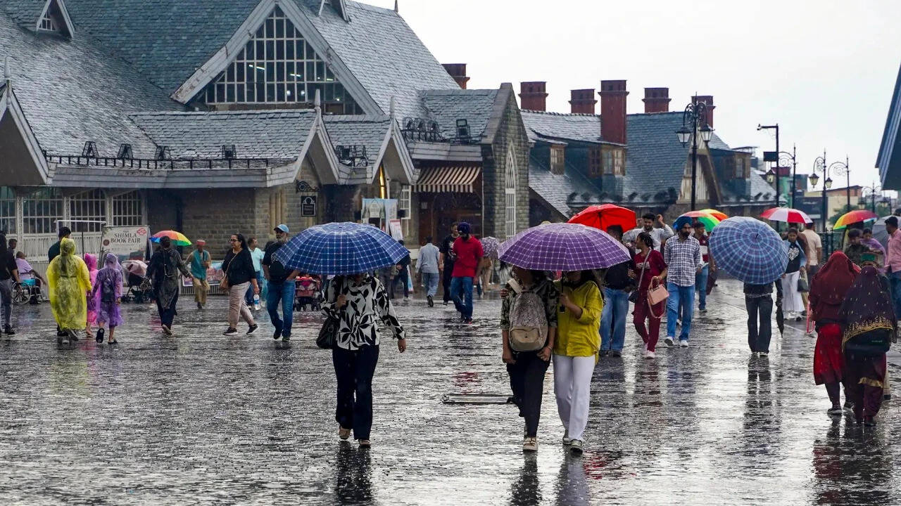 Weather tomorrow: IMD issues red alert for Himachal; heavy to very heavy rain likely across north, east India