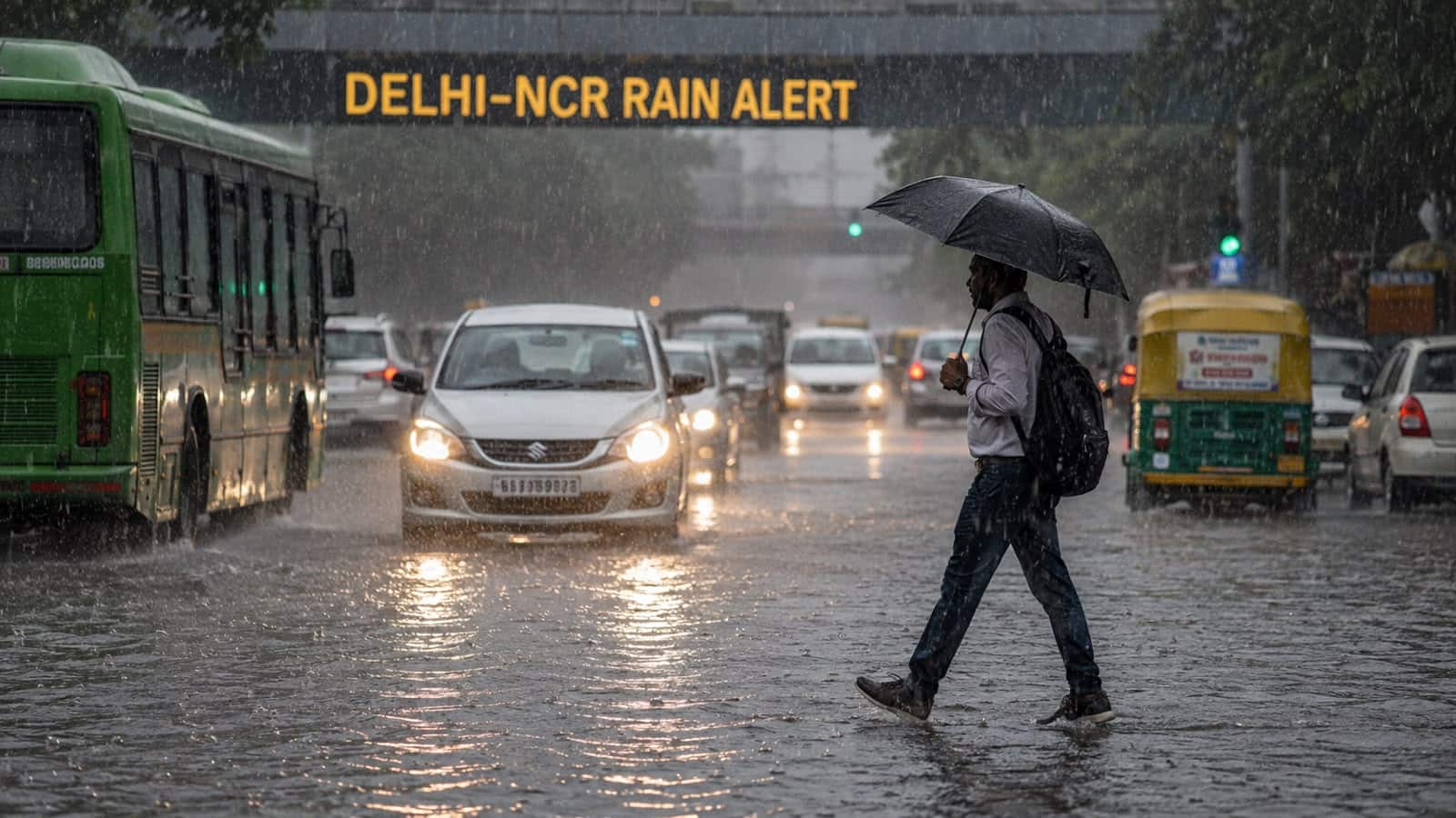 Weather update: Morning rain hits Delhi-NCR as IMD issues heavy rainfall alert for 17 states