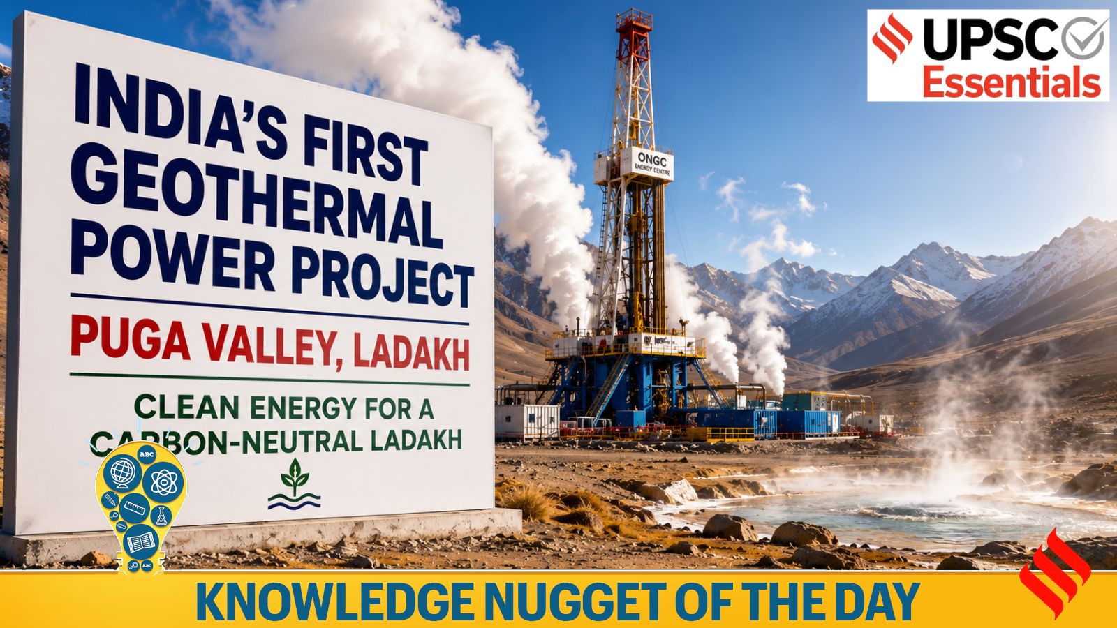 Knowledge Nugget | Puga Valley: What does it mean to be India’s first geothermal power project?