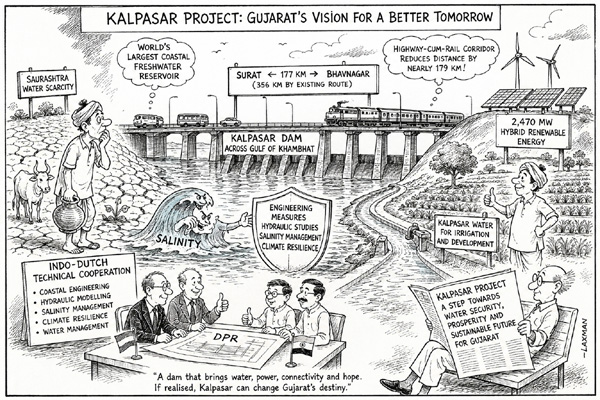 Kalpasar: The project that could rewrite Gujarat’s destiny—from water scarcity to water surplus