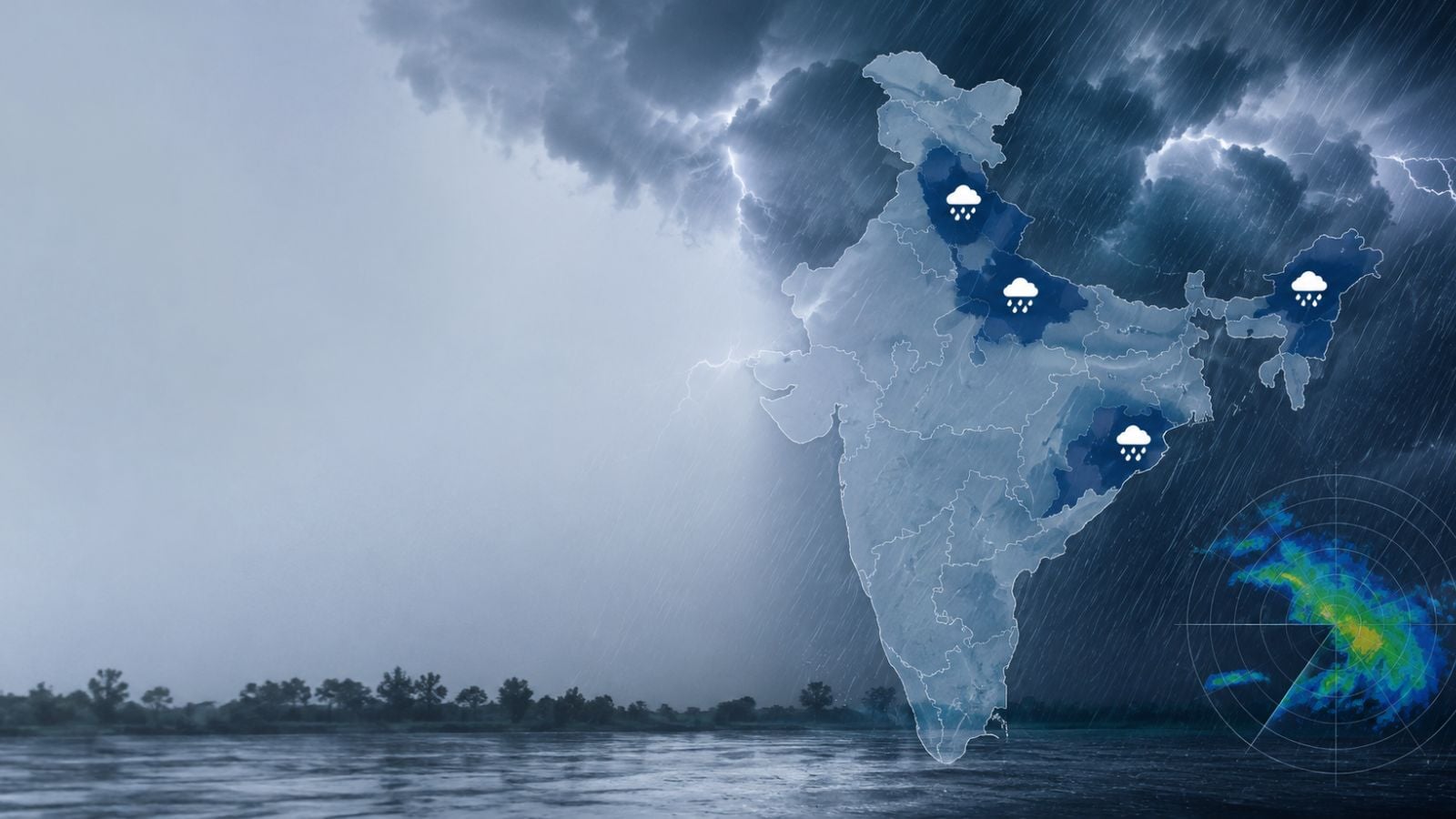 IMD forecast for August 3-8: Heavy rain alert for Delhi, UP, Bihar, Uttarakhand, Odisha