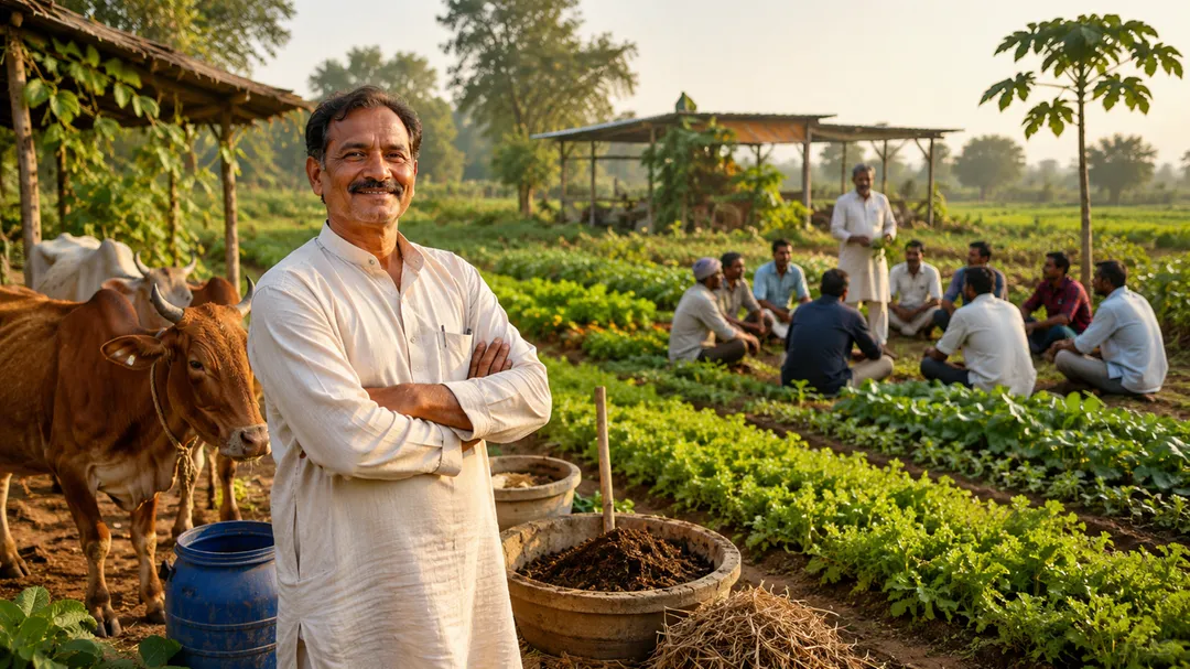 Remarkable journey of a Gujarat diamond merchant turned farmer