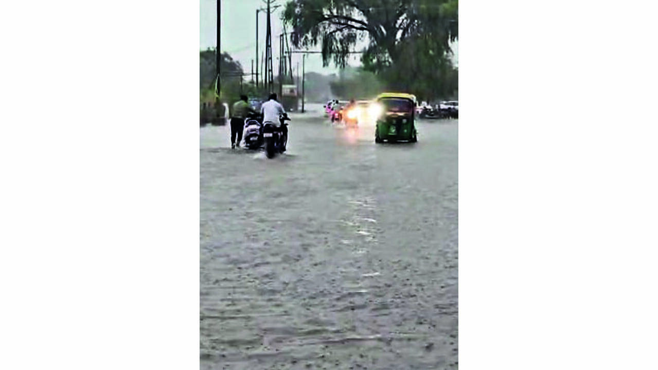 North Gujarat welcomes season’s first downpours