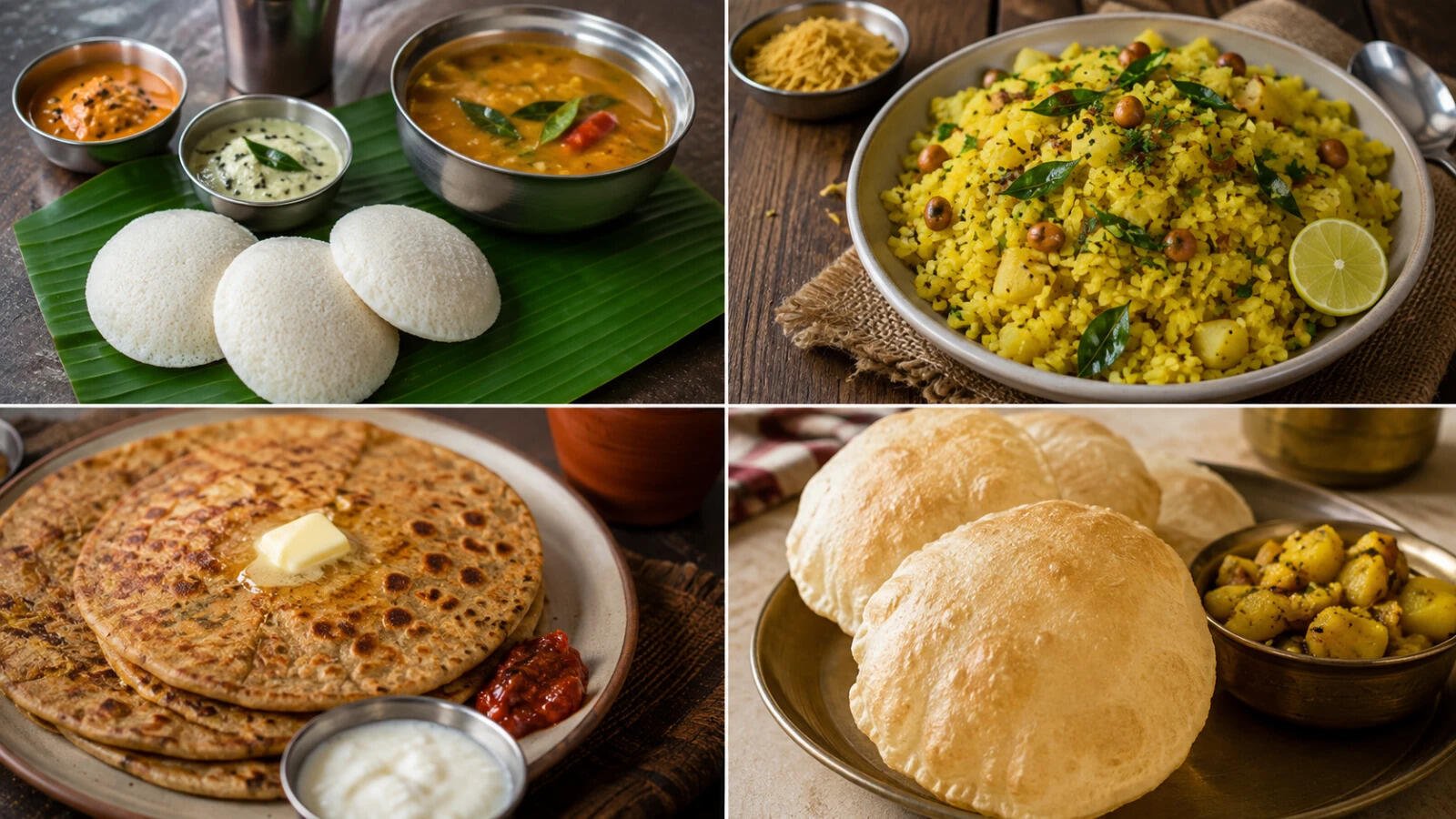 Why Indian Breakfasts Vary by Region: The Story Behind Idli, Poha and Paratha
