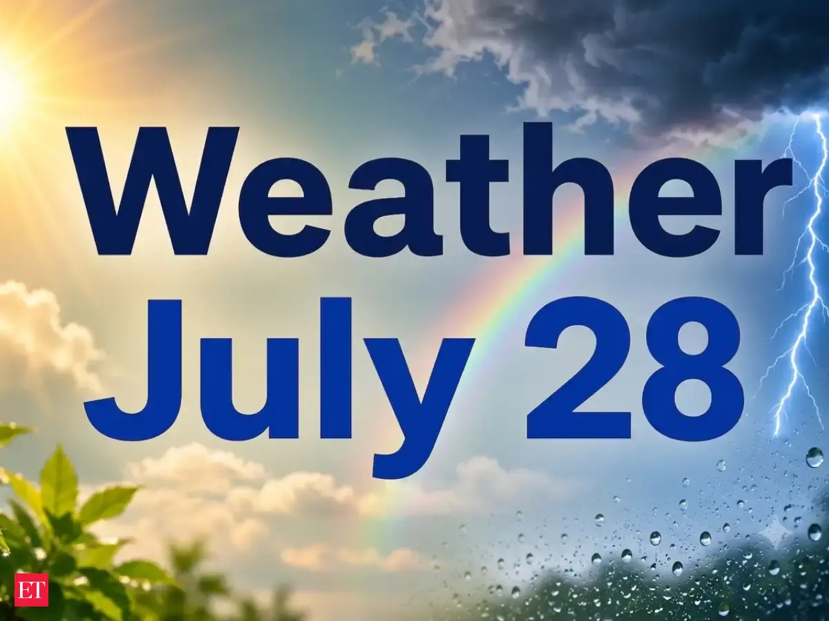 Weather Tomorrow, July 28: Rain alert for Maharashtra, Gujarat, UP, Jammu & Kashmir, Karnataka, Odisha, West Bengal & more; check IMD's state-wise forecast