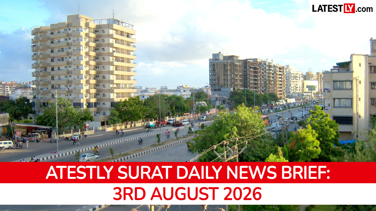 Surat Latest News Today on August 3rd, 2026: Floods Persist, HC Demolition Probe & Life Saved